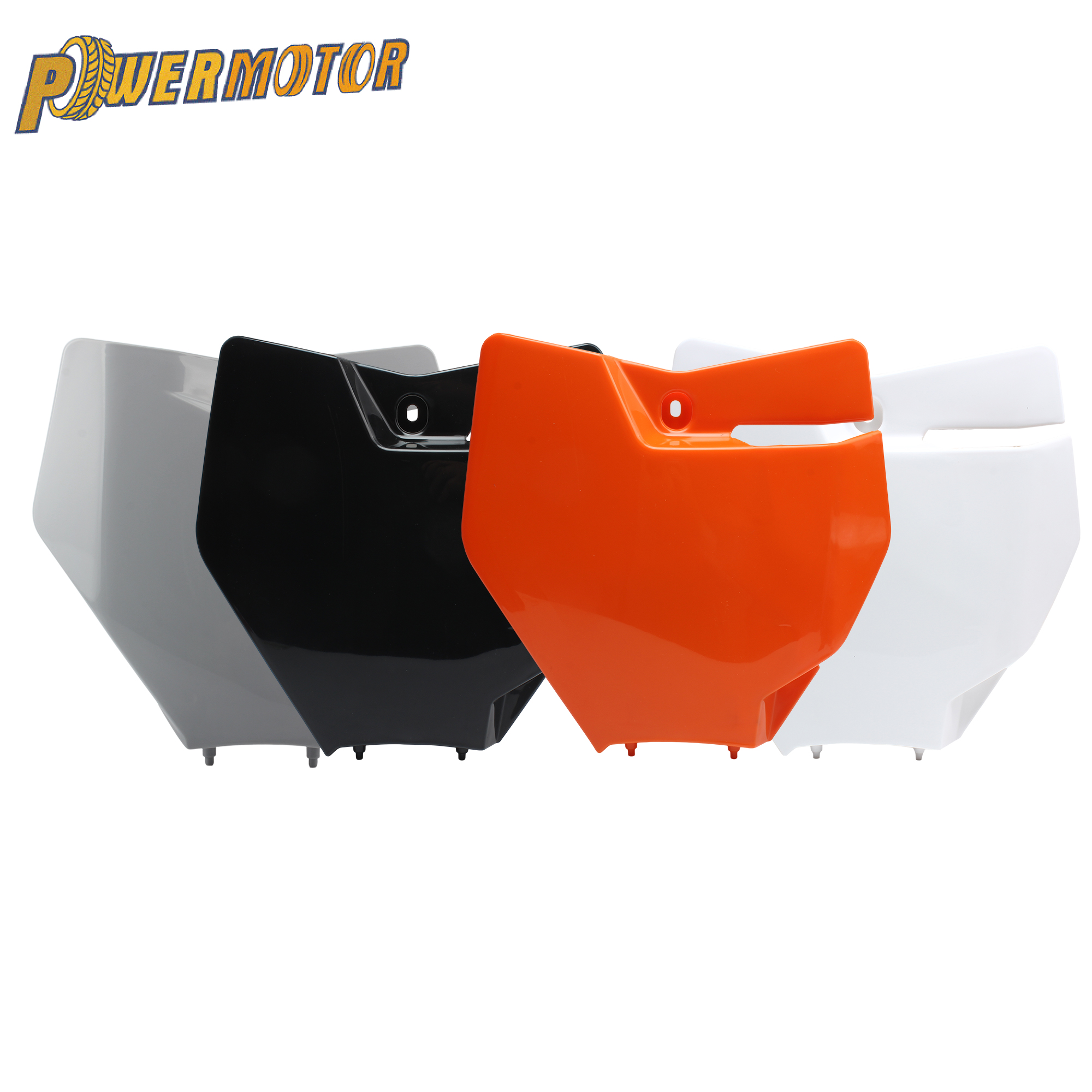 Motorcycle Front Number Plate Plastic Cover For KTM SX SX-F XC XC-F 125-450 2016-2017 Motocross Enduro Dirt Pit Bike Accessories