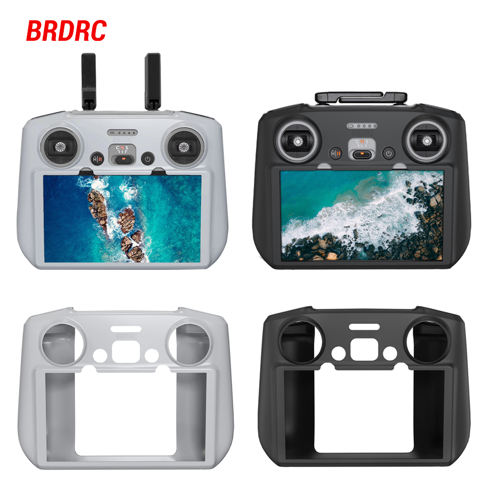 BRDRC Silicone Case for DJI NEO 2/Mini 5 Pro/Air 3S Drone RC 2 Sleeve Scratch Proof Protection Cover Remote Control Accessory