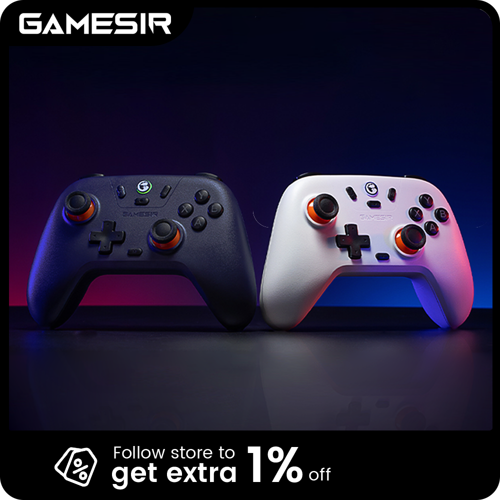 GameSir Wireless Switch Controller Nova Lite Bluetooth Gamepad with Hall Effect for Nintendo Switch iPhone Android Phone PC
