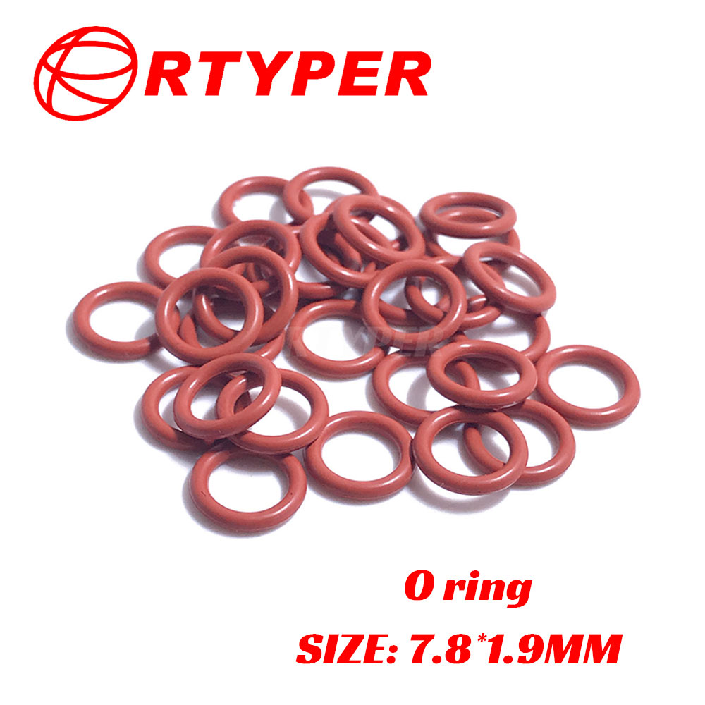 100 PCS Fuel Injector Upper O ring Repair Kits 21022 For Toyota Mazda Suzuki Denso 7.8*1.9MM