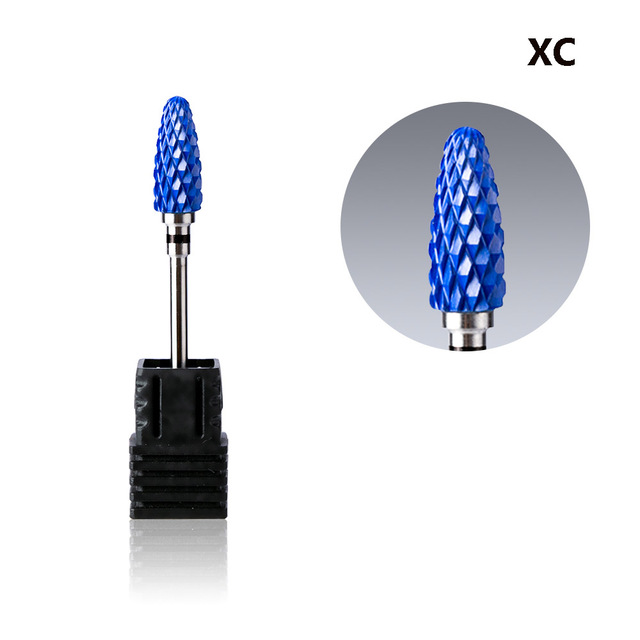 Ceramic Carbide Nail Drill Bit Rotate Burr Milling Nail Cutter Bits Electric Drill Machine For Manicure Pedicure Tools TC SJCS