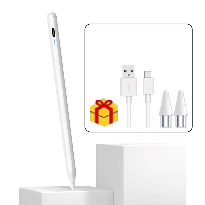 Universal Stylus Pen For Android IOS Capacitive Screen Touch Pen For iPad Apple Pencil For Huawei Xiaomi Samsung Tablet Pen white