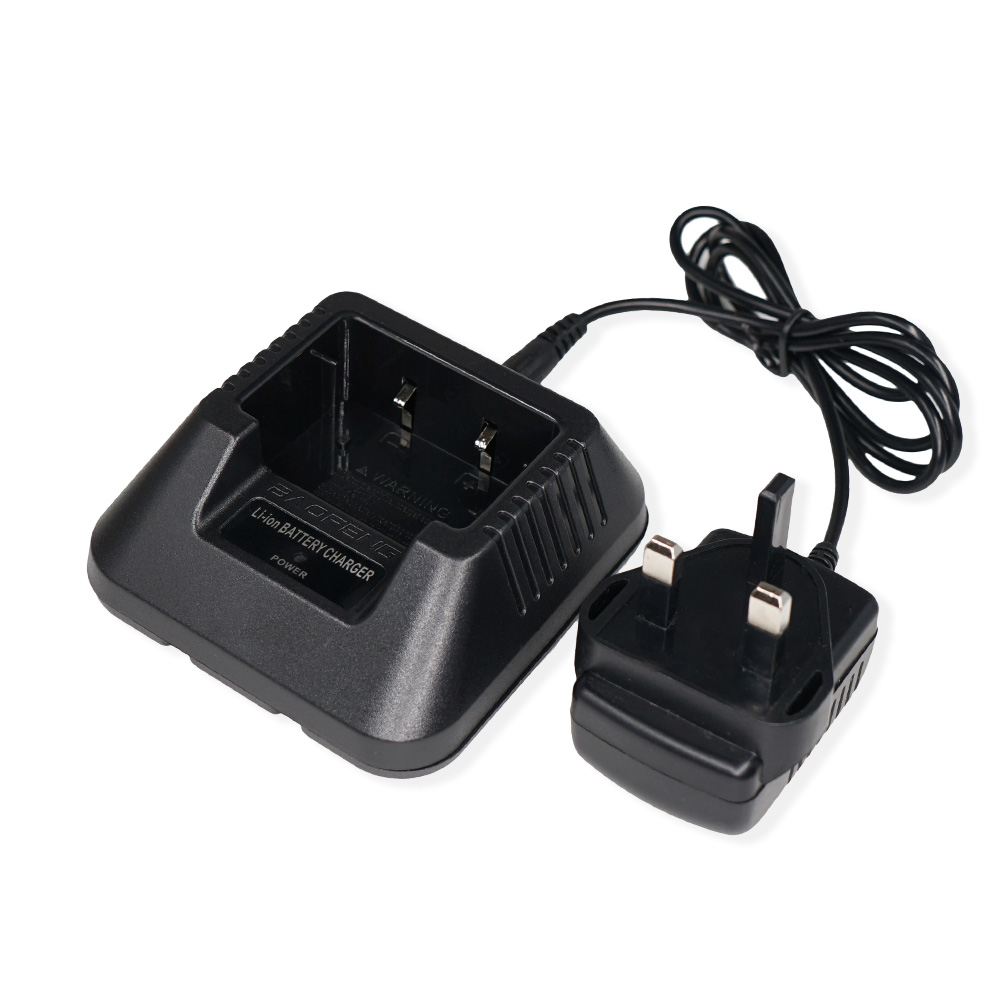 Original Baofeng UV-5R EU/US/UK/USB/Car Battery Charger Two Way Radio UV5R DM-5R Charger Baofeng Walkie Talkie UV-5R Accessories UK Plug and Base