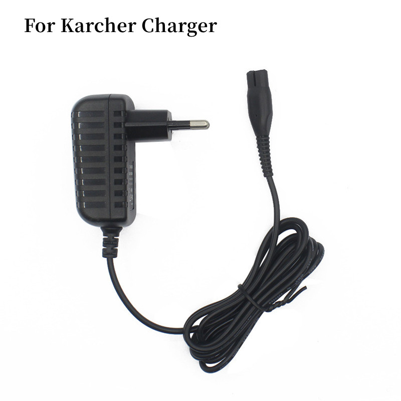 For Karcher Wv50 Wv55 Wv60 Wv70 Wv75 & Wv2 Wv5 Window Vac Plug Battery Charger EU/US/UK Plug Short Circuit Protection