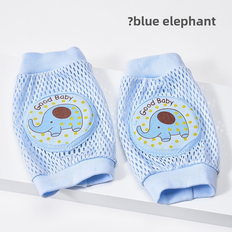 Anti-Fall Learning to Walk Gear for Infants & Toddlers Baby Knee Pads 1 Pair - Thin Summer Crawling Protection,