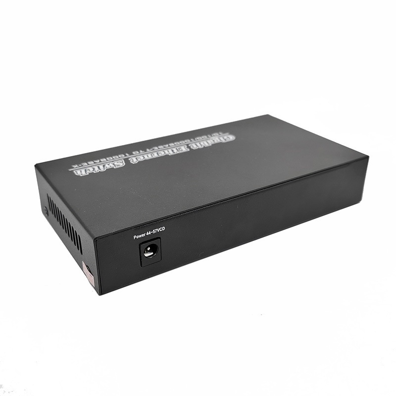 POE Switch Gigabit Ethernet Switch Media Converter Fiber Optical Uplink Port 10/100/1000M 65W 52V1.25A