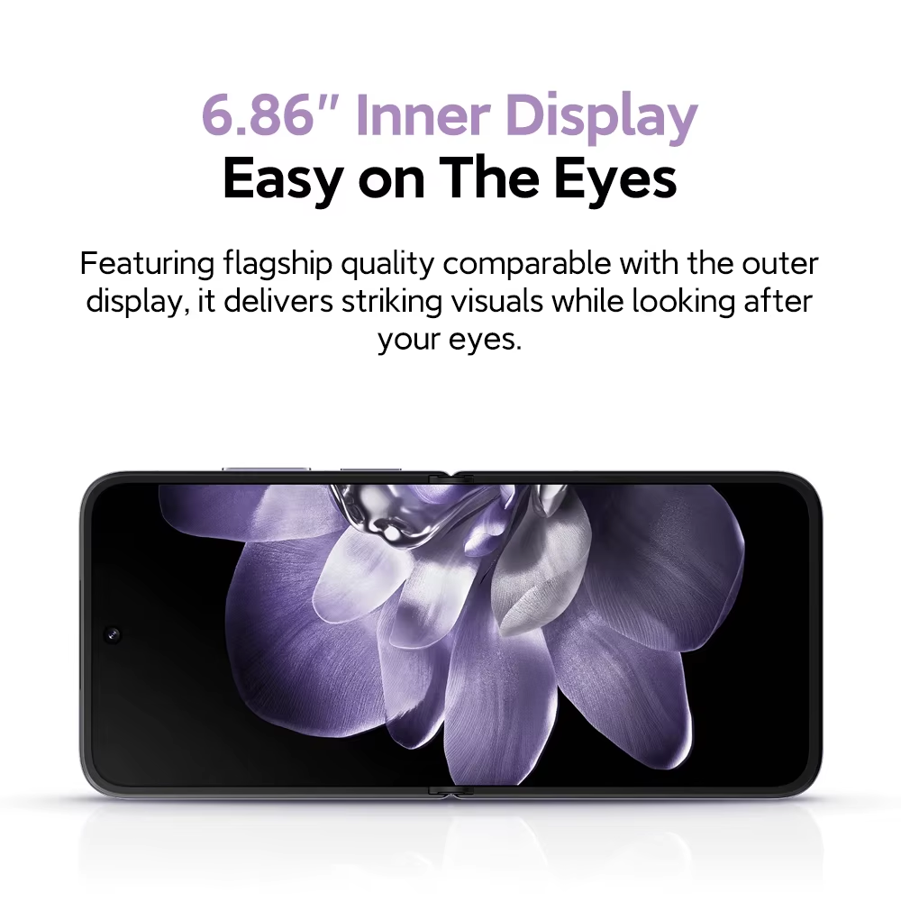 Global Version Xiaomi MIX Flip 67WHyperCharger 12GB 512GB Leica 50MP Camera 6.86" 120Hz Display Snapdragon 8 Gen 3 Smartphone