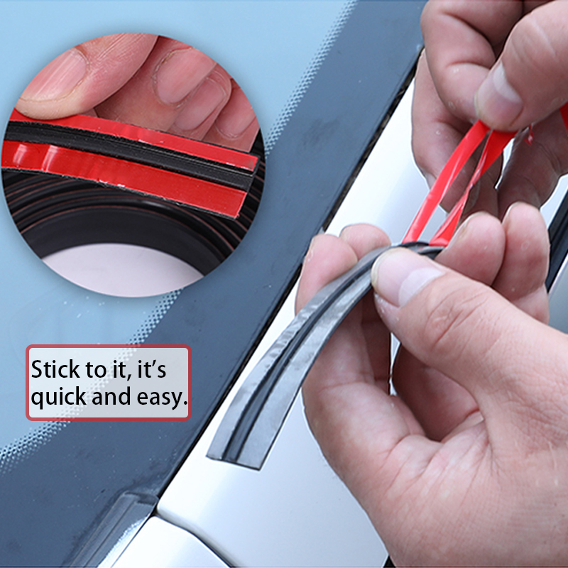 SEAMETAL Rubber Car Seals Edge Sealing Strips Auto Roof Windshield Car Sealant Protector Anti-collision Strip Window Seals