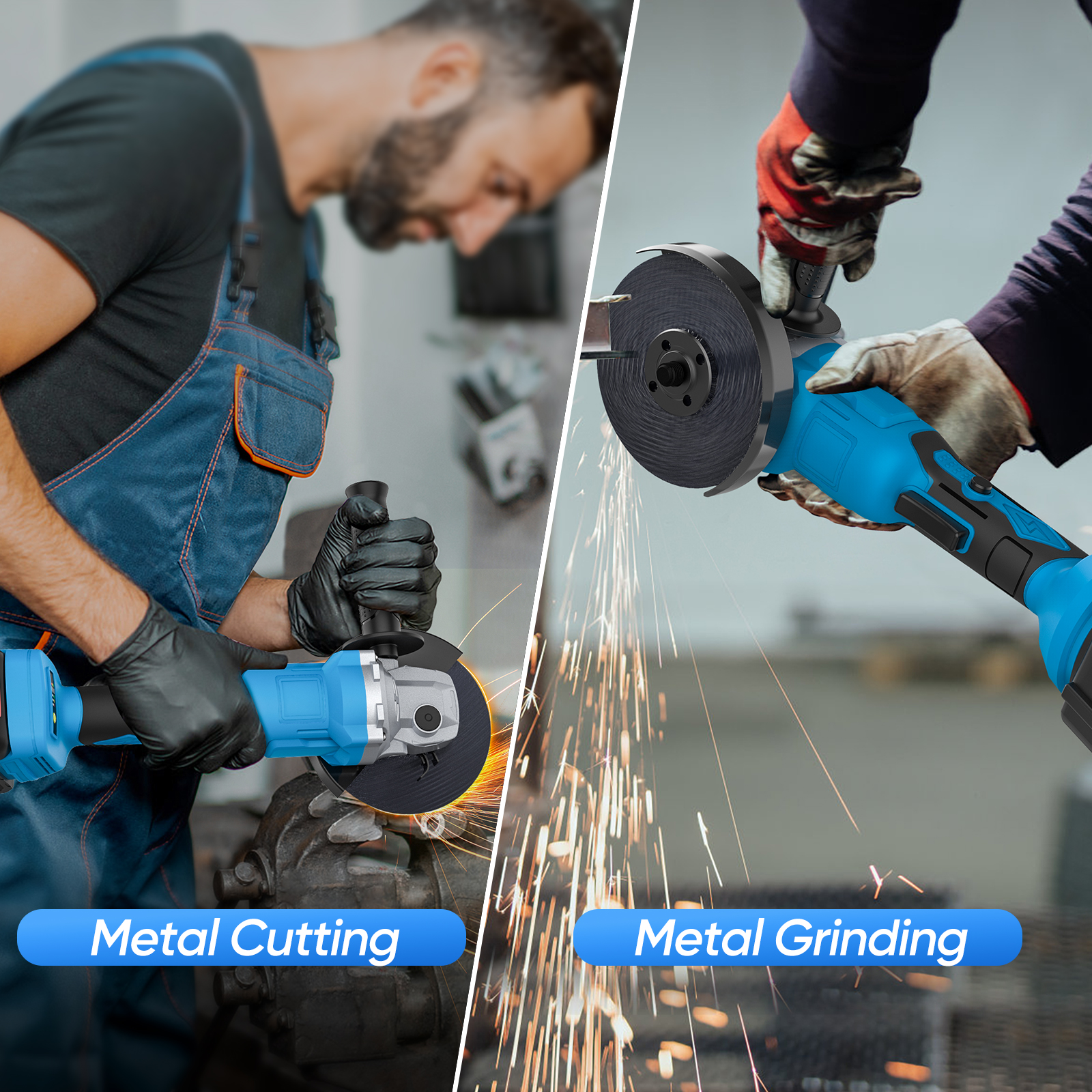 125MM Brushless Electric Angle Grinder 3 Speed Cutting Machine Cordless home DIY Woodworking Power Tools For Makita 18V Battery