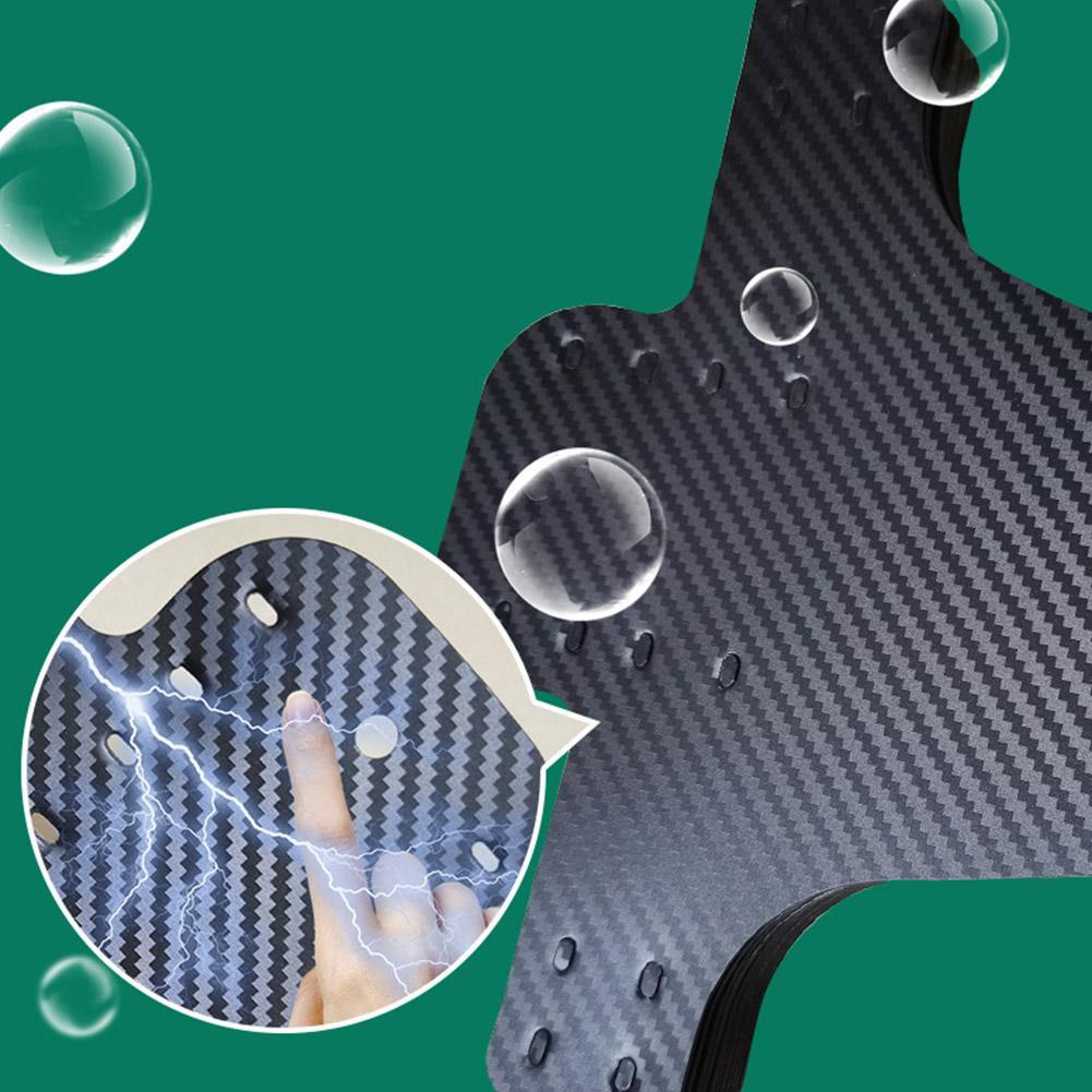 Mountain Bicycle Fenders Plastic carbon fiber Colorful Front /rear Bike Mudguard Mtb Bike Wings Mud Guard Cycling Accessories ﻿