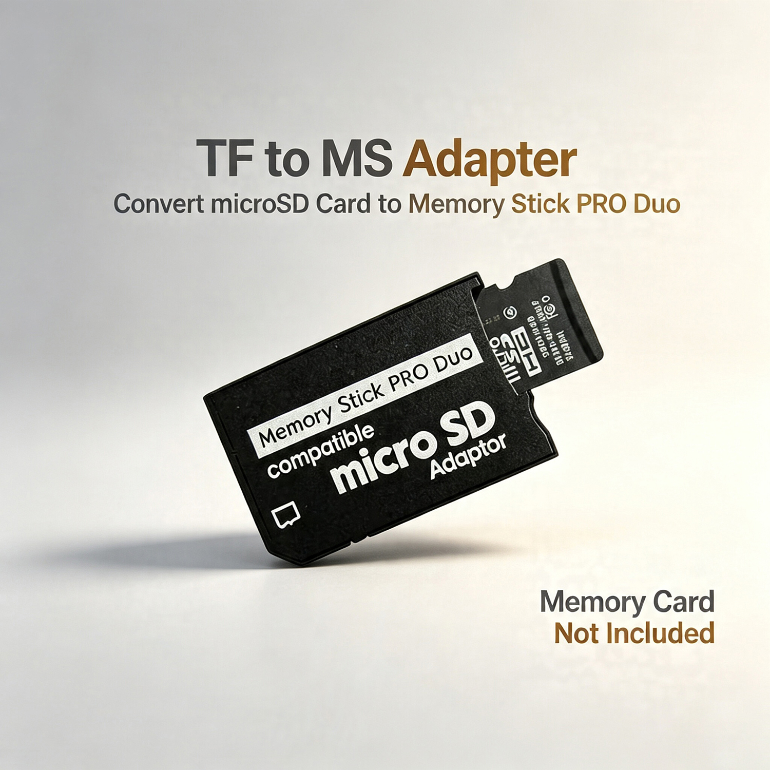 MINI Memory Stick SDHC TF to MS Pro Du Adapter for PSP Camera MS Pro Duo Card Reader High-Speed Converter