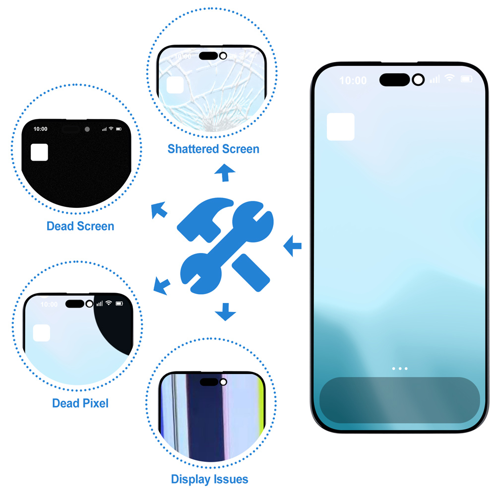 A3090 A2846 A3089 A3092 100% Tested Premium Lcd For IPhone 15 New Display Touch With 3D Touch Screen Replacement Factory Display