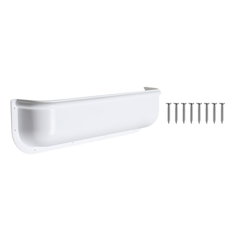 Car Door Handle Storage Box For Van Camper Universal Fit Door Panel Tray Armrest Organizer Cover Car Accessories Storage Box WHITE
