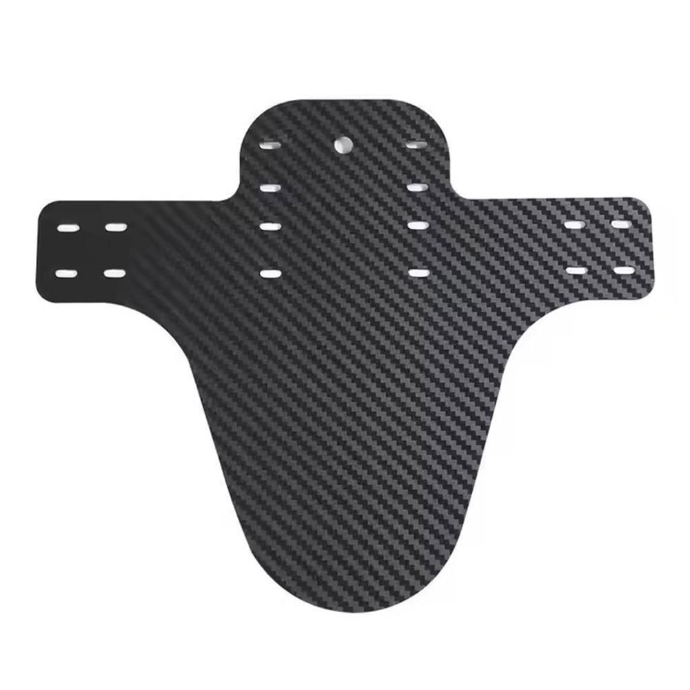 Mountain Bicycle Fenders Plastic carbon fiber Colorful Front /rear Bike Mudguard Mtb Bike Wings Mud Guard Cycling Accessories ﻿ Black