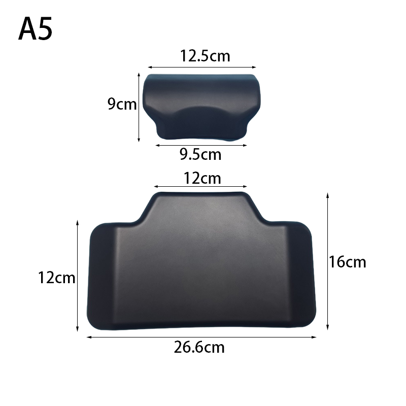 Black Motorcycle Backrest Soft Rear Top Case Cushion Modification Accessories Easy Install Passenger Back Pad Universal