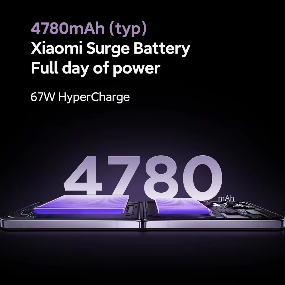 Global Version Xiaomi MIX Flip 67WHyperCharger 12GB 512GB Leica 50MP Camera 6.86" 120Hz Display Snapdragon 8 Gen 3 Smartphone